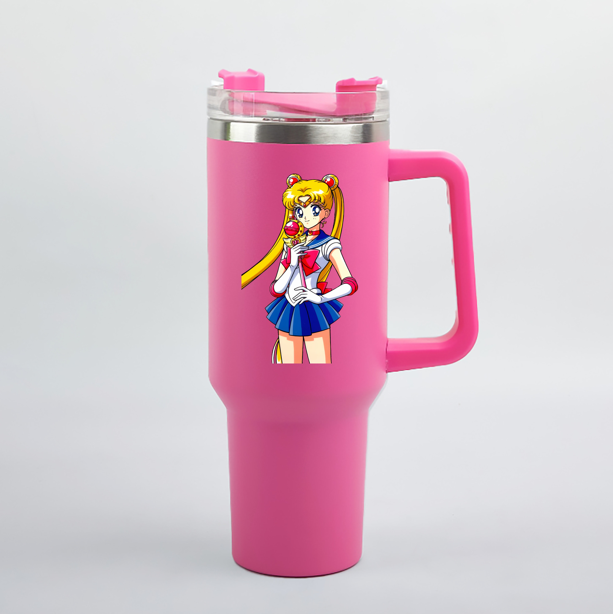 （画像用） 美少女戦士セーラームーン 月野 うさぎ つきの うさぎ Sailor Moon Tsukino Usagi 1200mL車用タンブラー（カラープリント）